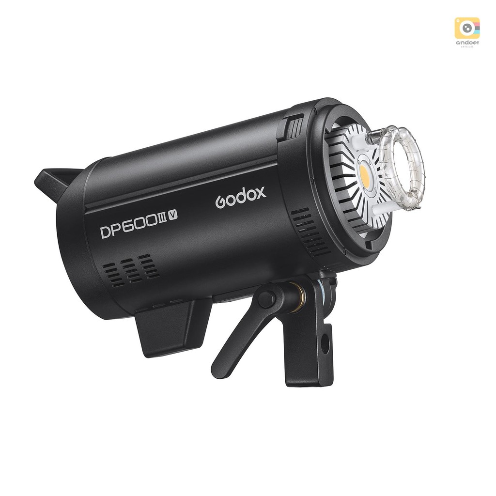 Godox DP600III-V อัพเกรดสตูดิโอแสงแฟลช 600Ws Power GN106 5600±200K Strobe แสงสว่างในตัว 2.4G ไร้สาย 