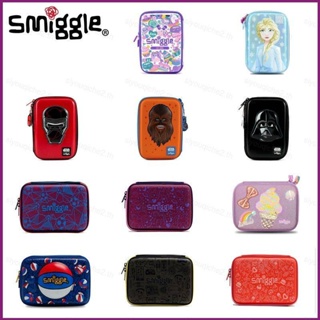 Sy2 Smiggle กระเป๋าดินสอ ลายการ์ตูนยูนิคอร์น โฟรเซ่นน่ารัก ความจุขนาดใหญ่ เรียบง่าย สําหรับใส่เครื่องเขียนนักเรียน YS2