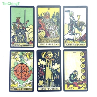 [TinChingT] Primary Of A.E. ไพ่ทาโรต์ พร็อพเกม Fate Divination Deck Family Party Board Game Fortune Telling Game พร้อมคู่มือ [ใหม่]