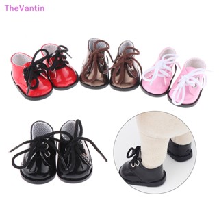 Thevantin นวัตกรรม 1/6 ของเล่นตุ๊กตา 5.5 ซม. รองเท้าหนัง สดใส แฮนด์เมด รองเท้าตุ๊กตาน่ารัก ของขวัญเด็กผู้หญิง รองเท้ากีฬาลําลอง สินค้าดี