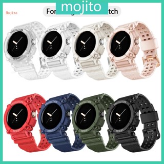 Mojito สายนาฬิกาข้อมือ Tpu แบบนิ่ม ระบายอากาศ ทนทาน สําหรับ Pixel Smartwatch