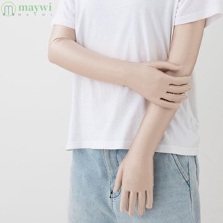 Maywi ถุงมือขับรถ ฤดูร้อน หรูหรา ยืดหยุ่น ระบายอากาศ ถุงมือ