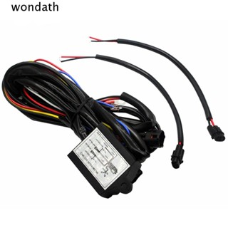 Wonda รีเลย์ควบคุมไฟเดย์ไลท์ LED DRL 12-18V หรี่แสงได้ สําหรับรถยนต์