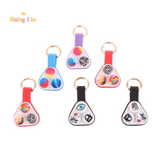 Ruby Lin Hand Spinner Series ของเล่นแม่เหล็ก หลายสีสัน สําหรับเด็ก ผู้ใหญ่