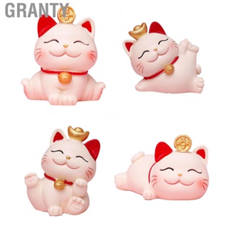 Granty Resin Lucky  Ornament Chinese Style Fortune Statue Decoration New Year Figurine Crafts for Home Living Room Decor