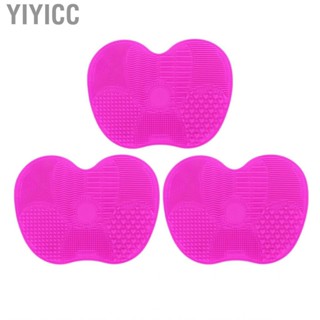 Yiyicc Makeup Brush Cleansing Mat  Cute Shaped Cosmetic Cleaner Pad for Home Use