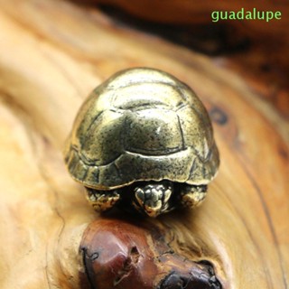 Guadalupe ตุ๊กตาเต่า ทองเหลือง ขนาดเล็ก ใช้ง่าย สไตล์เรโทร สําหรับตกแต่ง