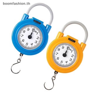 [boomfashion] เครื่องชั่งน้ําหนักดิจิทัล แบบแขวน ความแม่นยําสูง 10 กก. พกพาง่าย สําหรับชั่งปลา กระเป๋าเดินทาง