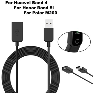 แท่นชาร์จ USB สําหรับ Polar M200 Smart Watch 1M Huawei Band 4 Honor Band 5i