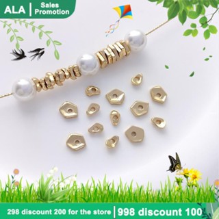 【❤️เครื่องประดับ DIY❤️】ลูกปัดสเปเซอร์ ชุบทอง 14K ทรงพิเศษ ขนาดเล็ก อุปกรณ์เสริม[จี้ชาร์ม/จี้/จี้สร้อยคอ/จี้ ทองคํา/จี้ทองคําแท้/เครื่องประดับสร้อย/เครื่องประดับสร้อยคอ/pendant]