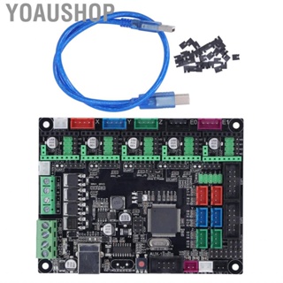 Yoaushop 3D Printer Controller Board  12‑24V Heating Reduction Control Motherboard with USB Data Cable for Industrial Equipment