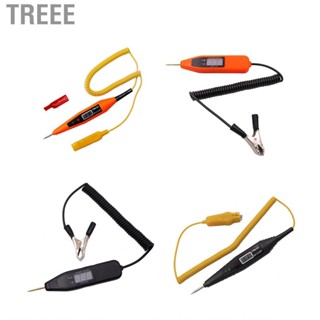 Treee Car Circuit Tester Digital Display 2.5V to 32V Multi Function Power Checker Light Test Tool for Vehicles