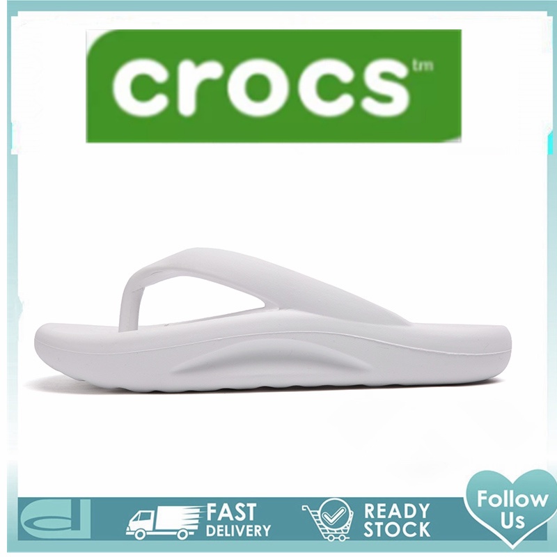 รองเท้าแตะผู้ชายรองเท้าแตะชายหาดรองเท้าแตะชายหาดผู้ชาย * Crocs_Slides man flip fitflop ผู้ชายขนาดใหญ่ 45 46 รองเท้า