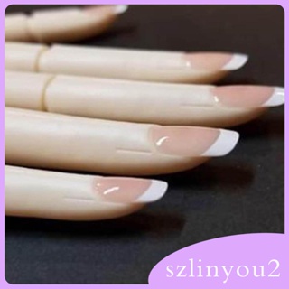 [szlinyou2] อุปกรณ์ตกแต่งเล็บมือ ขยับได้ สําหรับฝึกทําเล็บอะคริลิค