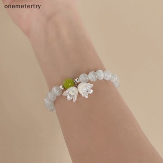 Onem สร้อยข้อมือ ประดับคริสตัล โอปอล รูปดอกลิลลี่ วัลเลย์ ดอกไม้ เครื่องประดับ สําหรับผู้หญิง