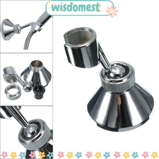 Wisdomest ฐานวางหัวฝักบัวอาบน้ํา ABS โครเมี่ยม