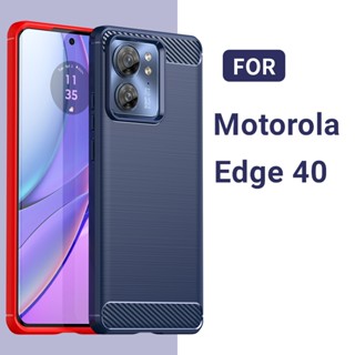 เคสโทรศัพท์ซิลิโคน TPU กันกระแทก สําหรับ Motorola Edge 40 Neo 40 Pro 40