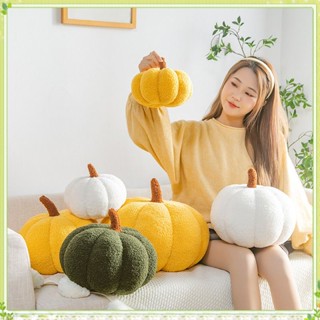 หมอนตุ๊กตานุ่ม รูปฟักทองน่ารัก ขนาด 30 ซม. 40 ซม. สําหรับตกแต่งโซฟา ห้องนั่งเล่น หน้าต่าง