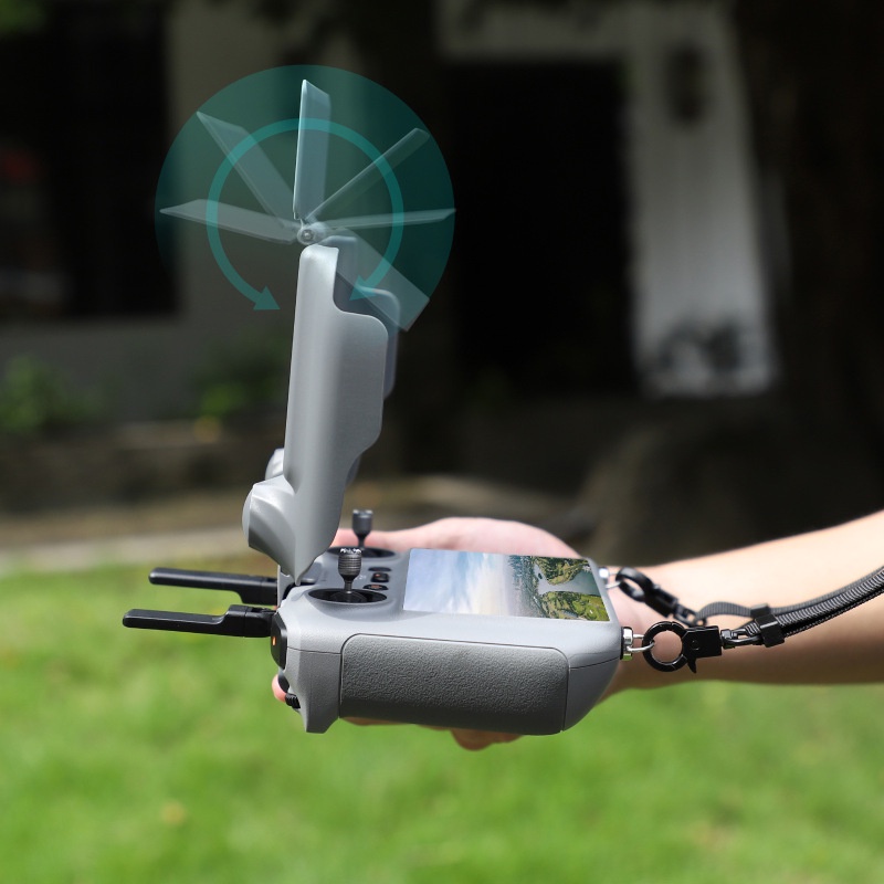 สําหรับ DJI Air 3S/Mini 4 Pro/ Air 3 RC2 รีโมทคอนโทรล/Mini3 Pro RC Remote 2-in-1 Hood รองฝาครอบฝาครอบป้องกัน