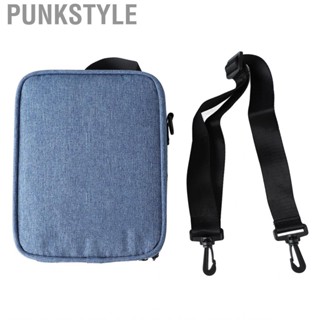 Punkstyle Kalimba Storage Holder  Stylish Thumb Finger Piano Bag Easy Carrying Blue 22cm Oxford Cloth with Strap for Gift