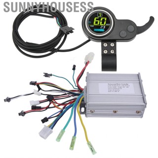 Sunnyhousess 450W 48V 60V E-Bike Scooter  Controller Thumb Throttle With LCD Display JS