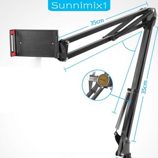 [Sunnimix1] ที่วางโทรศัพท์มือถือ สําหรับโต๊ะทํางาน 180° ขาตั้งยึดแขนยาว แบบยืดหยุ่น