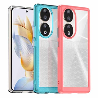 เคสโทรศัพท์มือถืออะคริลิคใส กันกระแทก สําหรับ Honor 90 90 Pro 90 Lite 70 70 Pro 70 Lite