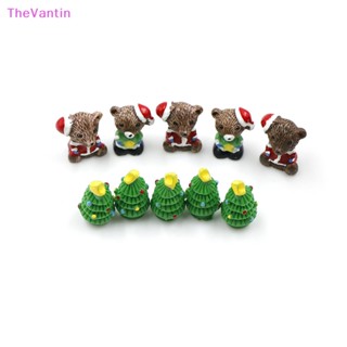 Thevantin ตุ๊กตากระรอกจิ๋ว สําหรับตกแต่งต้นคริสต์มาส 5 ชิ้น