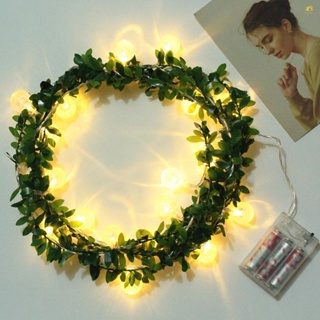 Banana_pie สายไฟหิ่งห้อย Led 20 ดวง ทรงกลม สีขาวอบอุ่น 9.84 ฟุต สําหรับตกแต่งสวน ลานบ้าน คริสต์มาส