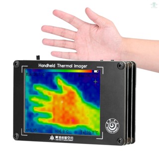 -40~300℃ Portable Multifunction Infrared Imager Handheld Digital Infrared Thermal Imaging Camera 3.2 Inch LCD Display Thermal Imager Temperature Sensors