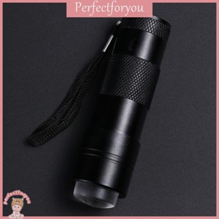 ❥Perfectfu ไฟฉาย LED 12 ดวง UV สีม่วง สําหรับใช้ในการเพ้นท์ตกแต่งเล็บ