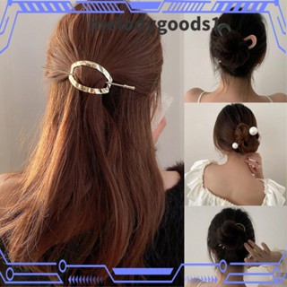 Melodygoods1 กิ๊บติดผม โลหะ มุก อะคริลิค หรูหรา