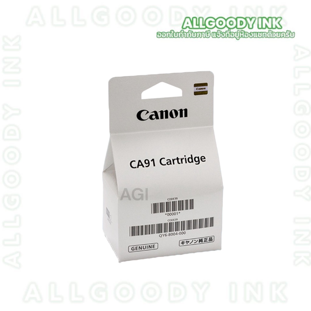 หัวพิมพ์ ( Print Head )CA91 สีดำ สำหรับ Canon G1000 / G2000 / G3000 / G4000 G1010 / G2010 / G3010 / G4010หมึกพิมพ์ของแท้