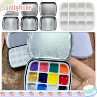 Solighter กล่องบรรจุภัณฑ์, กล่องภาพวาดสีน้ํามัน สําหรับตกแต่งเล็บ, อุปกรณ์ศิลปะการเดินทาง ขนาดเล็ก