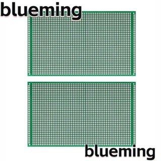 Blueming2 บอร์ดวงจรพิมพ์ PCB สองด้าน 3.5 นิ้ว X 5.9 นิ้ว 9 ซม. X 15 ซม. สีเขียว DIY 2 ชิ้น