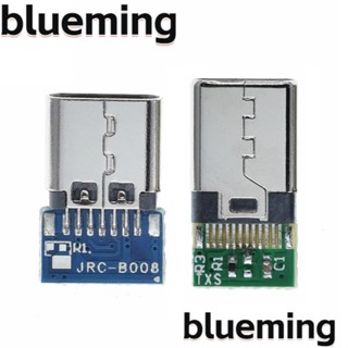 Blueming2 สายเคเบิลเชื่อมต่อ USB 3.1 Type C 12 24 Pins 10 ชิ้น