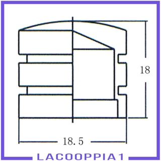 [Lacooppia1] ลูกบิดควบคุมความเร็ว เส้นผ่าศูนย์กลาง 6 มม. (0.24 นิ้ว) 2 ชิ้น หม้อเพลา ระดับเสียง