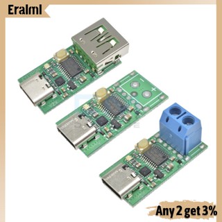 Eralml พาวเวอร์ซัพพลาย Type-c Usb-c Pd2.0 Pd3.0 เป็น Dc ชาร์จเร็ว สําหรับโน้ตบุ๊ก