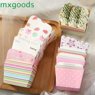 Mxgoods ถ้วยกระดาษห่อมัฟฟิน ขนมหวาน กันน้ํามัน 100 ชิ้น