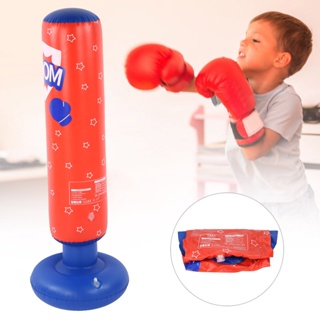 Sports Toy SL003‑12 PVC Inflation Punching Boxing Column Training อุปกรณ์กั้นผนังอากาศ