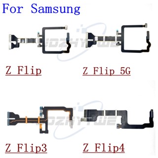 ของแท้ เมนบอร์ดเชื่อมต่อหน้าจอ LCD พับได้ สําหรับ Samsung Galaxy Z Flip3 Flip4 5G F707 F711 F721