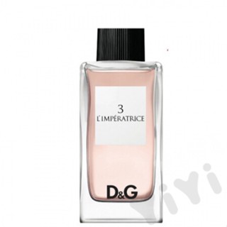 น้ําหอม D &amp; G Dolce &amp; Gabbana D &amp; G Anthology LImperatrice 3,2009 ขนาด 100 มล.