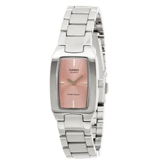 CASIO นาฬิกาข้อมือ CASIO รุ่น LTP-1165A-4CDF วัสดุสเตนเลสสตีล สีชมพู