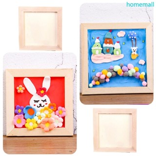 Ho กรอบรูปไม้เปล่า DIY สําหรับตกแต่งบ้าน ห้องนอนเด็ก