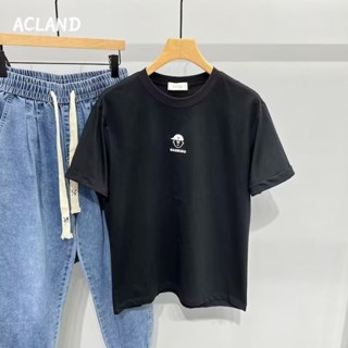 Acland เสื้อยืดผู้ชาย ผู้ชายเสื้อเชิ้ต เสื้อยืด ผ้านุ่ม ใส่สบาย ไม่หด ไม่ต้องรีด MTX2390KGO 37Z230912