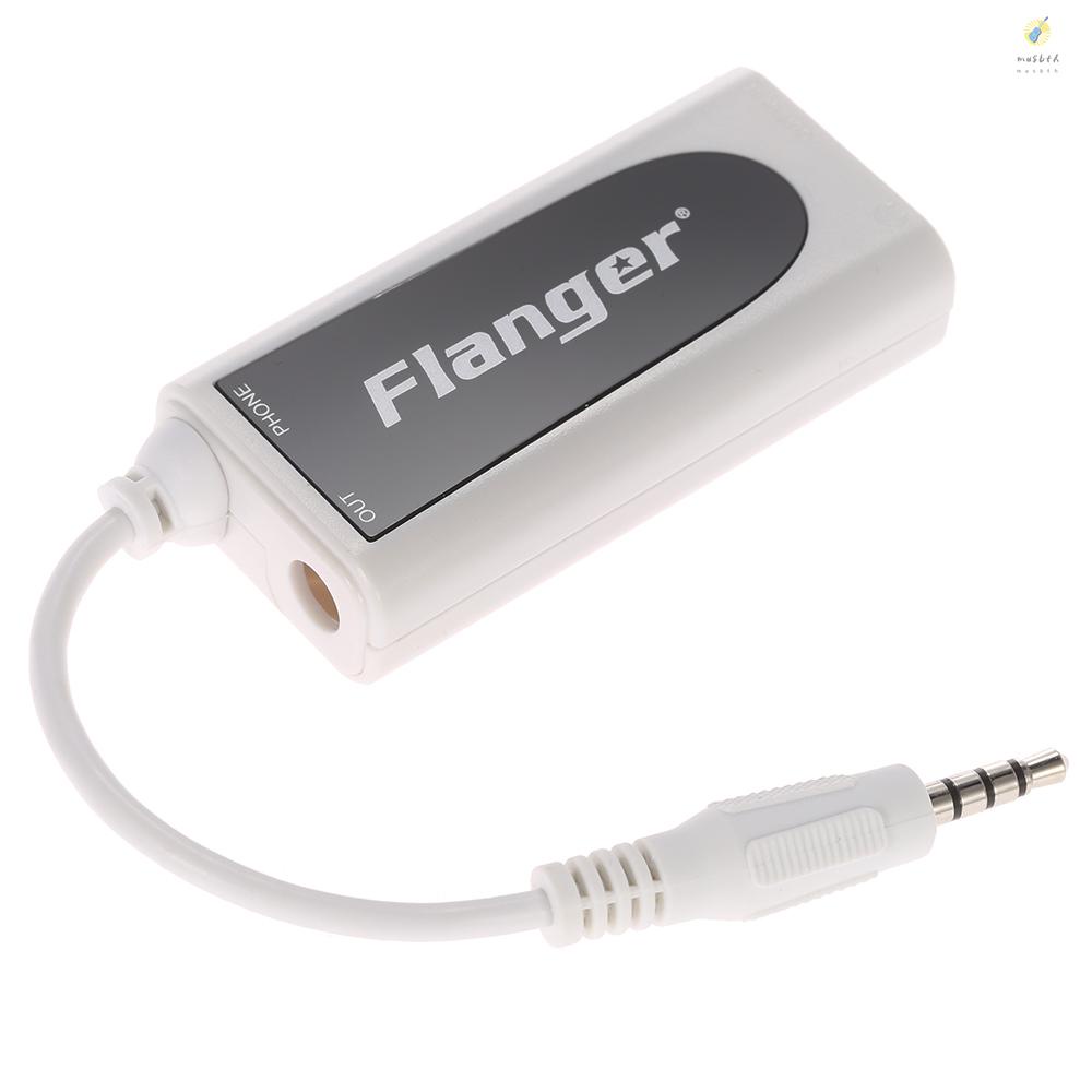 [พร้อมส่ง] Flanger FC-21 อะแดปเตอร์แปลงเชื่อมต่อกีตาร์ไฟฟ้า เบส เป็นโทรศัพท์มือถือ แท็บเล็ต เข้ากันไ