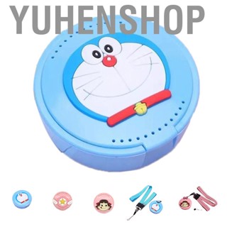 Yuhenshop Retainer Case Travel Portable Cartoon Cute Mouth Guard  Aligner Container for Men Women