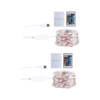 [stdzsw] สายไฟหิ่งห้อย LED รูปลูกโลก USB สําหรับบาร์ และหลังคา