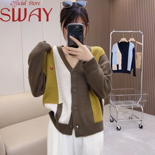 SWAY เสื้อคลุม เสื้อกันหนาว ล้ำสมัย ทันสมัย ชิค เท่ A91K75837Z230914