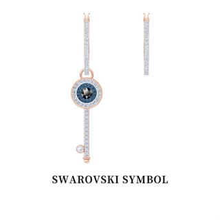 Swarovski ต่างหูสัญลักษณ์ตาปีศาจ ไม่สมมาตร ของขวัญแฟนสาว